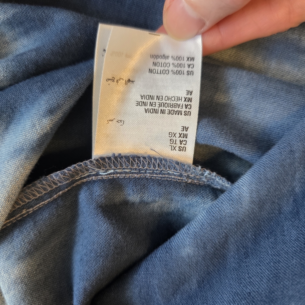 Style & Co. Blue Denim Dress - Picture 6 of 7